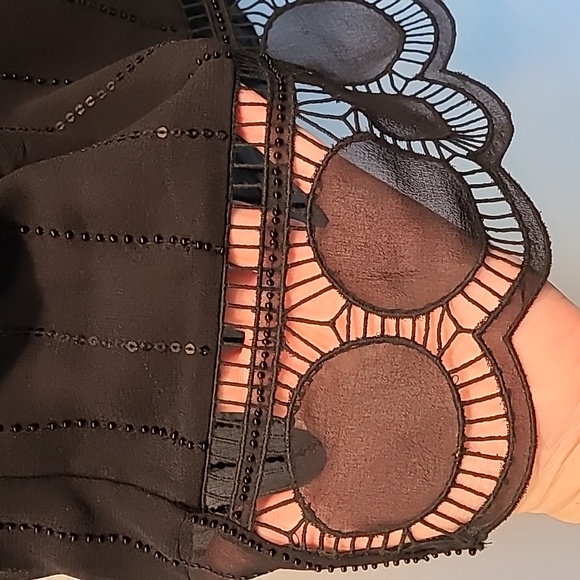 *2/$30 closet sale* EUC s.2 Leifsdottir Anthropologie silk top - Picture 3 of 7